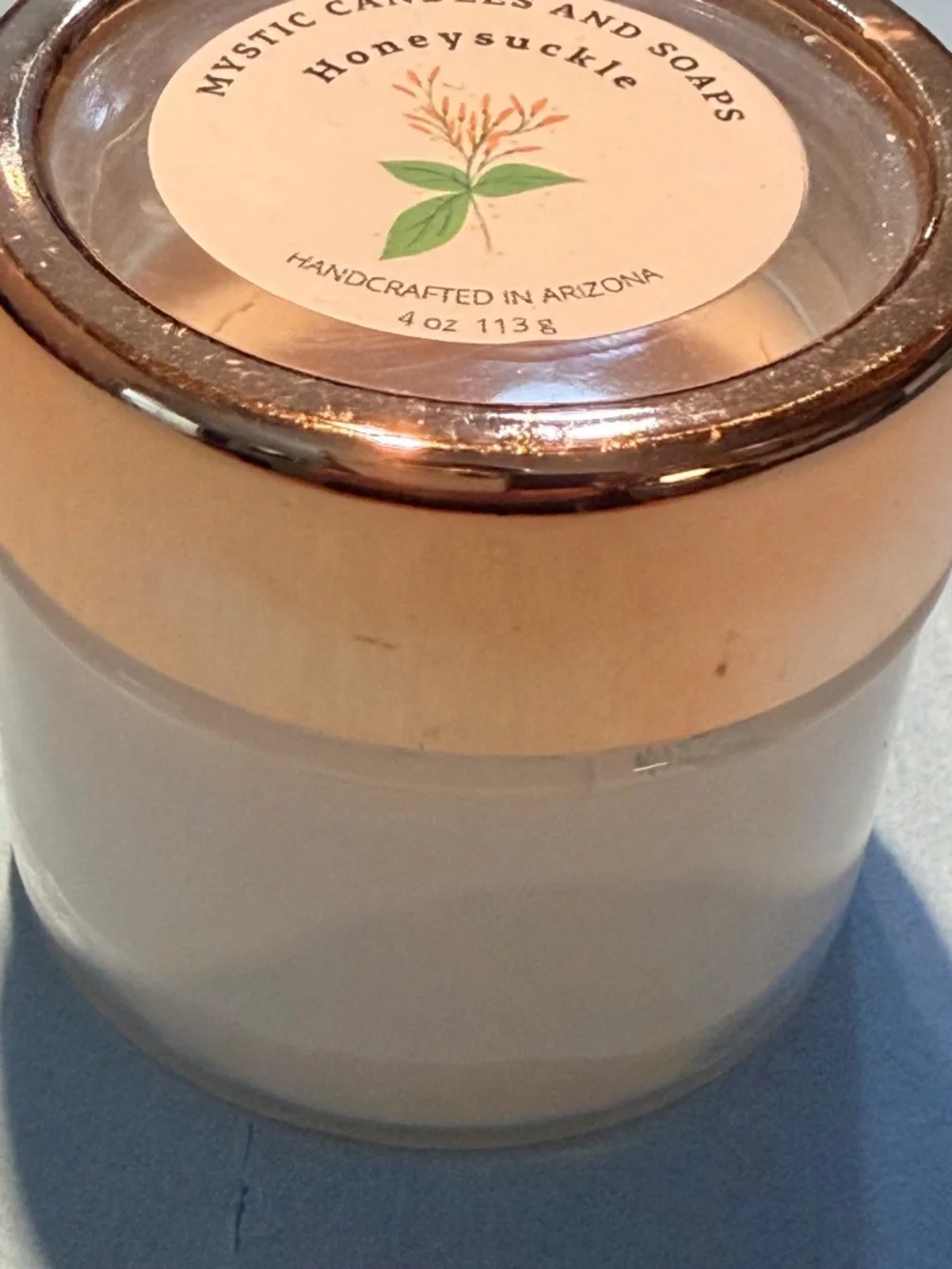 Handcrafted Soy Wickless Candles in Various Scents